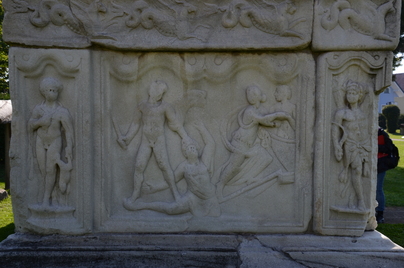 Sempeter, Mausoleum of Speciatius, Relief Relief, Tomb
Date: CE_0200-CE_0300c
Category: Roman Empire
Institution:
Place of discovery: Celeia
Collection: Livius