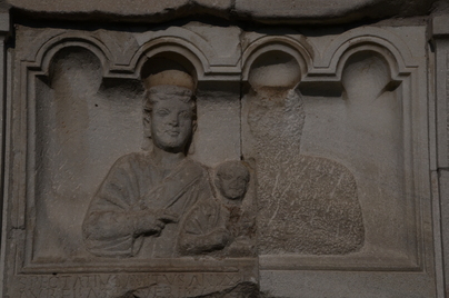 Sempeter, Mausoleum of Secundinus, Portraits of the deceased Portrait, Relief
Date: CE_0050c-CE_0300c
Category: Roman Empire
Institution:
Place of discovery: Celeia
Collection: Livius