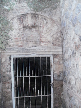 Entrance to the baptistery in Nicaea