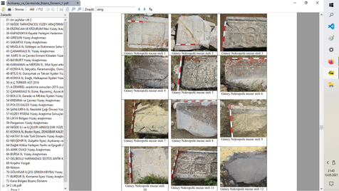 Zengibar Kalesi, South Necropolis After O.DOĞANAY, S.ALTUN, Ö.ALTUN 2016, il 1.