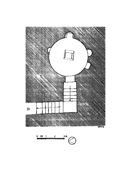 Nikaia, Baptistery.Groundplan