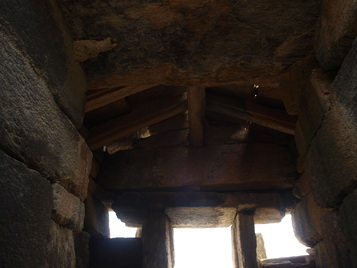 Gerga Carian temple - roof
