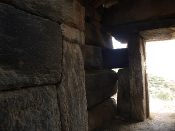 Gerga Carian temple - interior