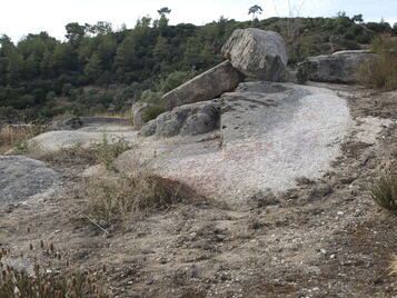 Gerga - sacred spring With remains of lion statue