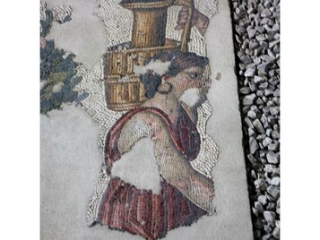 VIth century mosaic, Great Palace of Constantinople.