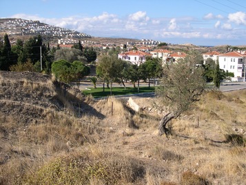 A view of citywall-area at ancient Phokaia