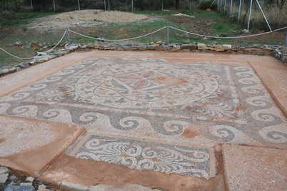 Maroneia, house of the mosaic