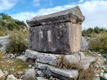 Rhodiapolis sarcophagus