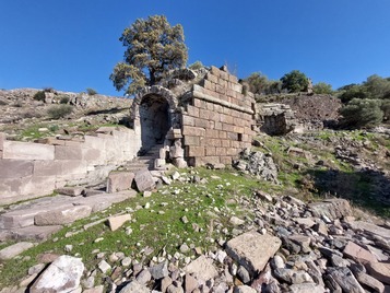 Theatre entrance remains