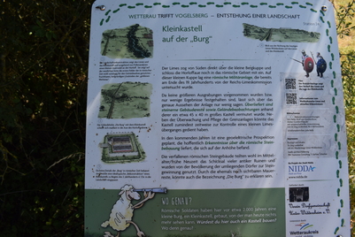 Kleinkastell Unter-Widdersheim Infotafel