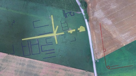 prospecting of Vicus von Stein - St. Pantaleon-Erla