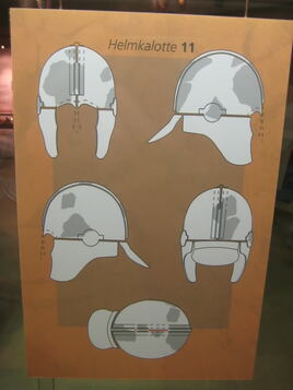 Graphic recostruction of Kammhelm