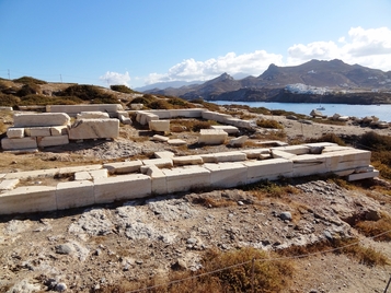 Naxos - Temple of Apollo in Palatia