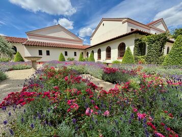 The gardens of the roman villa of Borg