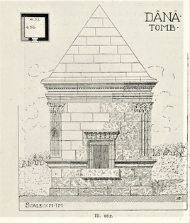 Danah, II c. tomb After C.H. Butler 1909, p. 140