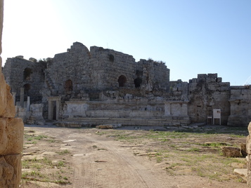 Perge - Western Thermes and Caracalla's nymphaion