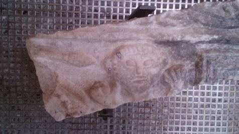 stone with human