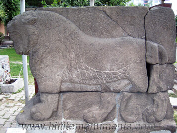 Göllüdağ Lions Neo-Hittite portal lions. Currently in Kayseri Museum.