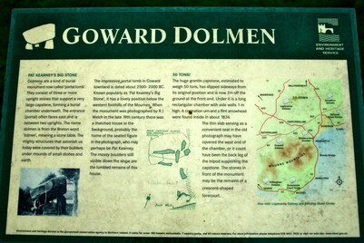 Goward Dolmen Sign Goward Dolmen Sign