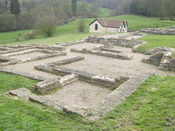 Great Witcombe Roman Villa Great Witcombe Roman Villa is in the stewardship of English Heritage and is open at all reasonable times. The villa formed the centrepiece of a great country estate, built in the 3rd century and abandoned in the 5th century.