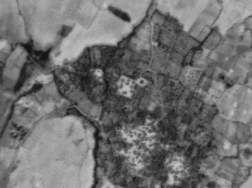 Destroyed settlement - Karzin County 3 CORONA imagery.