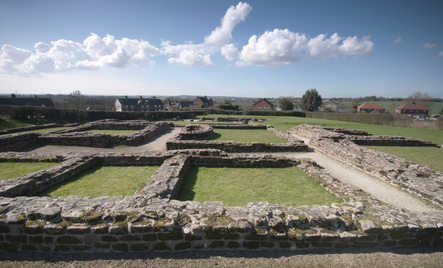 Mansio Letocetum The remains of the Mansio and Letocetum, Wall, Staffordshire, England.