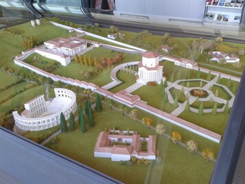 Maquette ensemble monumental de Cassinomagus Maquette ensemble monumental de Cassinomagus