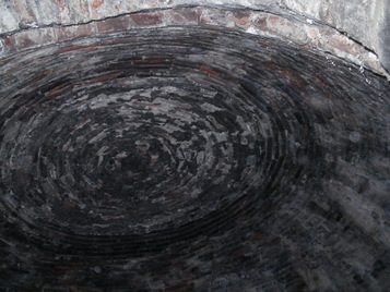 Nicea - baptistery Byzantine vault over the baptistery