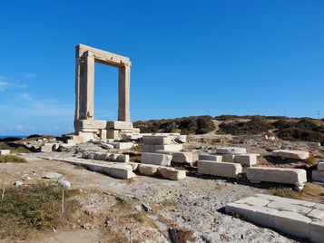 Naxos - Temple of Apollo in Palatia