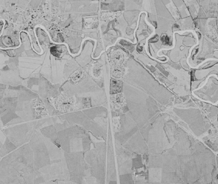 Qal‘eh-ye Pol Gonbad (GWS-37), Gorgan plain, Iran Corona imagery.