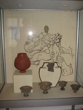 Rekonstruktion Altarbild Mithraeum Städtisches Museum Rosenheim M1: Mithräum