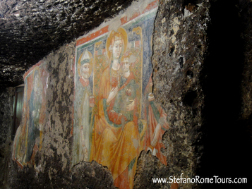 Mithraeum Sutri Previously a temple dedicated to Mithras, it was later converted into a church (