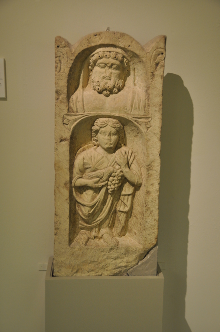 Tombstone of a girl
