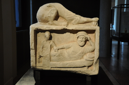 Atheniou, Funerary relief