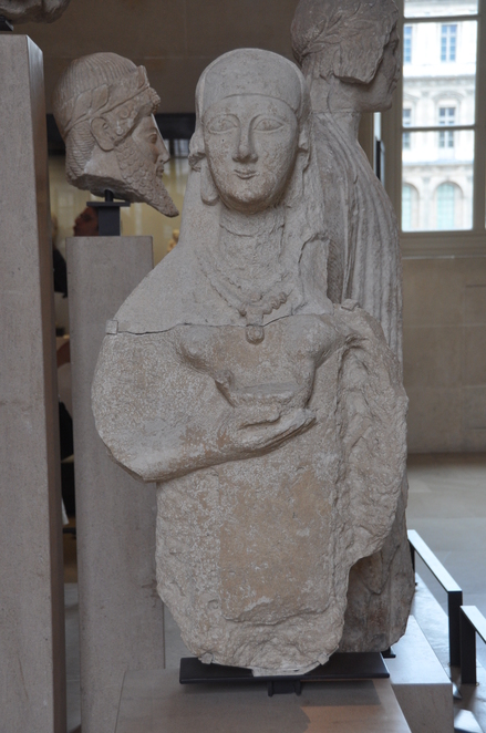 Atheniou-Golgoi, statue of a sacrifier