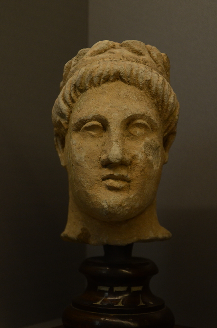 Cyprus, Portrait of a man with a wreath