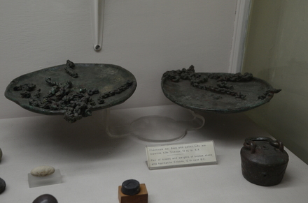 Enkomi, Pair of bronze scales