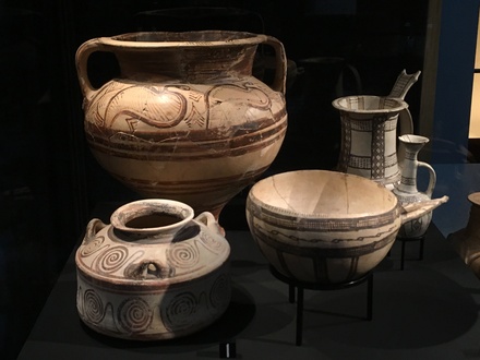 Enkomi, Mycenaean pottery