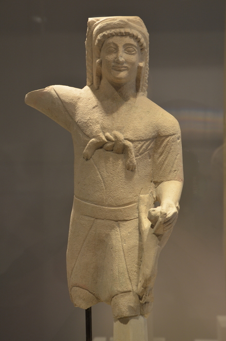 Idalion, Statue of the god Melqart