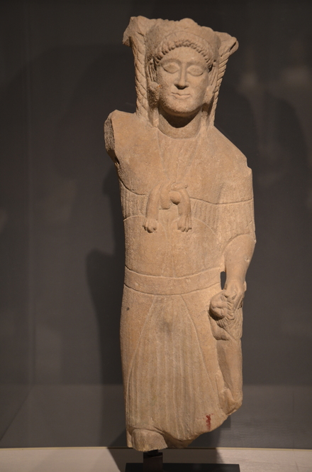 Idalion, Statue of the god Melqart
