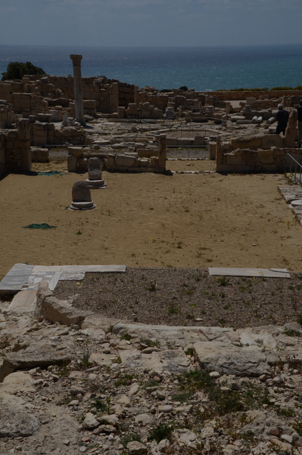 Kourion, Remains of 5th century basilica