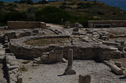 Kourion, Remains of 5th century basilica