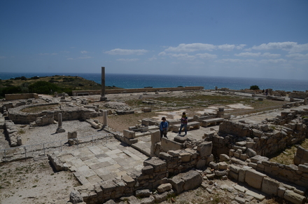Kourion, Remains of 5th century basilica