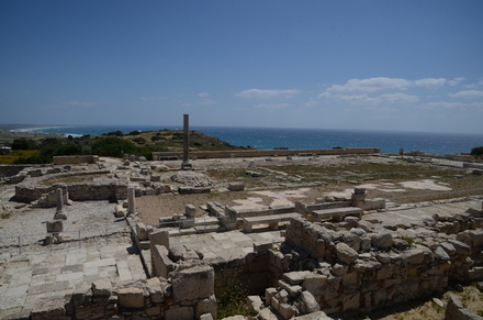 Kourion, Remains of 5th century basilica