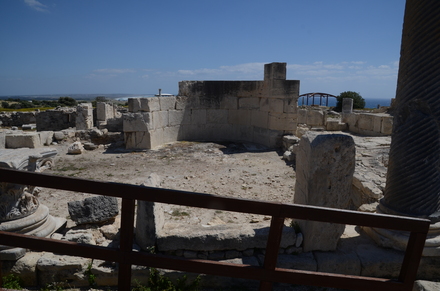 Kourion, Public baths, Nymphaeum