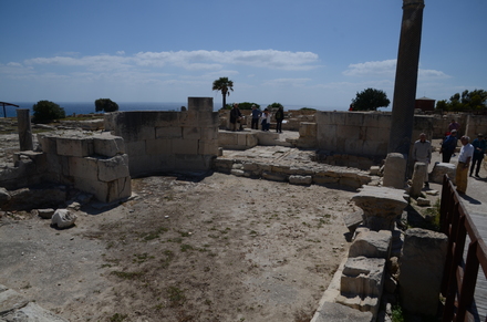 Kourion, Public baths, Nymphaeum