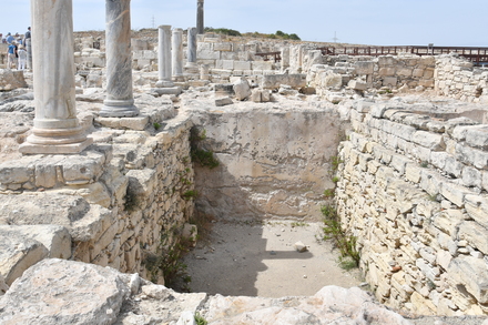 Kourion, Roman agora, Cistern