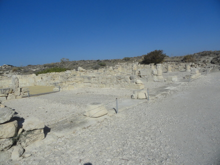 Kourion, Remains of a Christian house