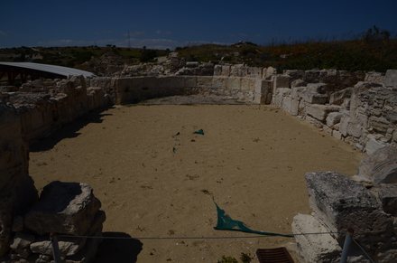Kourion, Remains of a Christian house