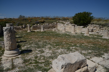 Kourion, Remains of a Christian house